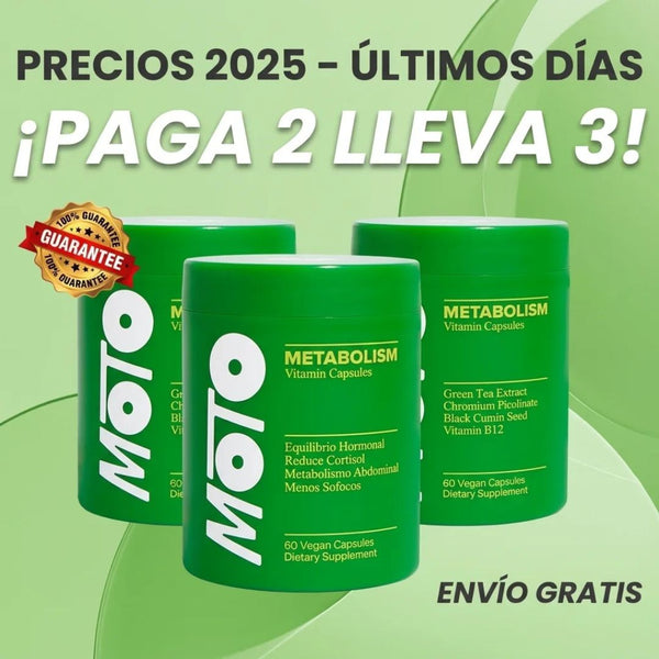 MOTO - La Fórmula Natural y Definitiva para Perder Peso Sin Dietas