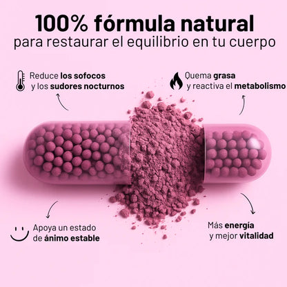 MENO: Fórmula Natural para la Menopausia y Control Peso