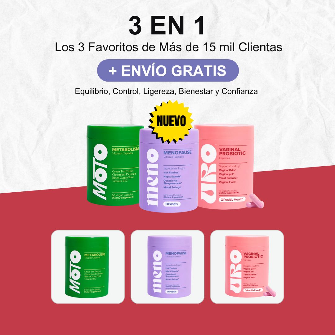 Bienestar Total Femenino 3 en 1: Meno + Moto + Uro