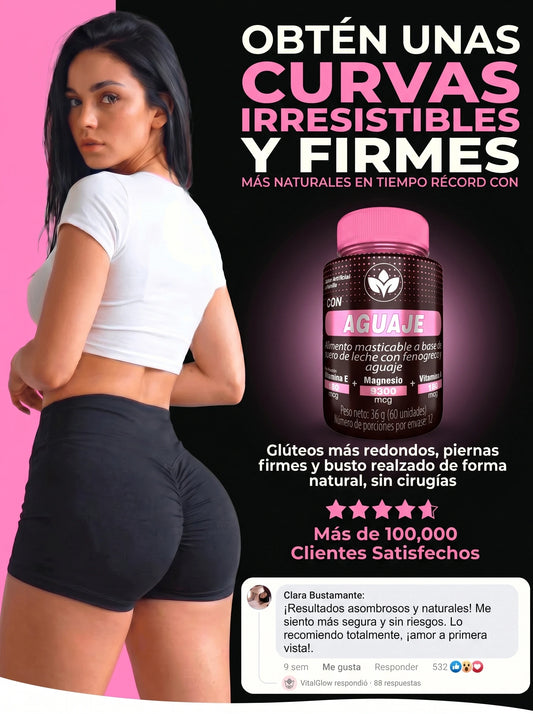 Aguaje moldea tu figura 100% Natural